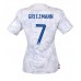 Tanie Strój piłkarski Francja Antoine Griezmann #7 Koszulka Wyjazdowej dla damskie MŚ 2022 Krótkie Rękawy